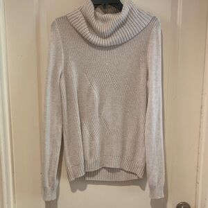 GAP Light Tan Cowl Neck Sweater